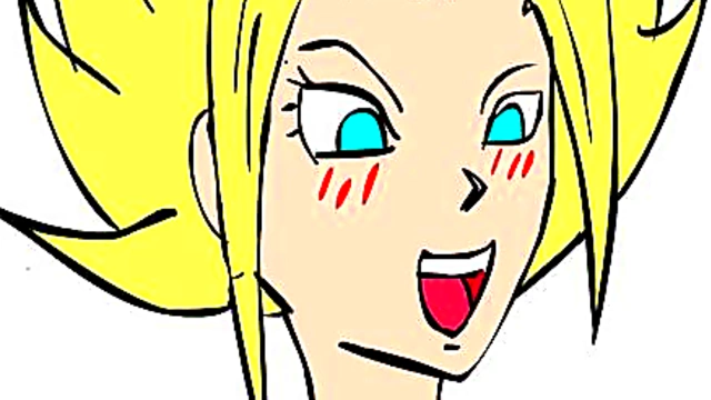 Caulifla Fucks Kyoabe in Dragon Ball Super Anime Action