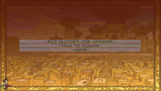 Hot Anime Princess Jasmine Fucks for Orgasm in Uncensored Video Game Sex Scene