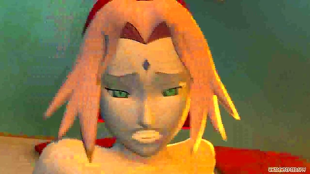 Sakura & Naruto's Sexy Jutsu Office Encounter With Tsunade