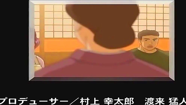 Horny Anime Step-Mom With Big Tits Gives Seductive Blowjob & Titjob