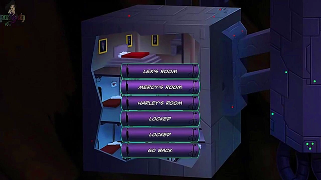 Hot Anime Stripper Teases Superman & Batman Before Wild Group Sex Session