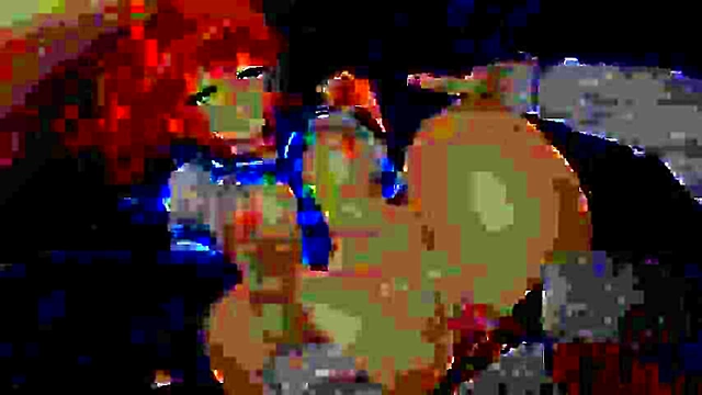 Horny VirginGirl Fights Ghosts & Zombies for Boob Action in Ryona RPG Game Play