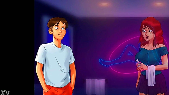 Cute Hentai Chick Masturbates Her Sexy Tits For Your Pleasure