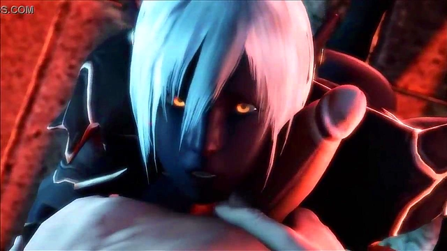 Morrigan & DVA Deepthroat Adventure in 3D Hentai Music Video SFM