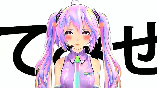 Hatsune Miku Feels Restless After Intense Masturbation Session & Cum Shot