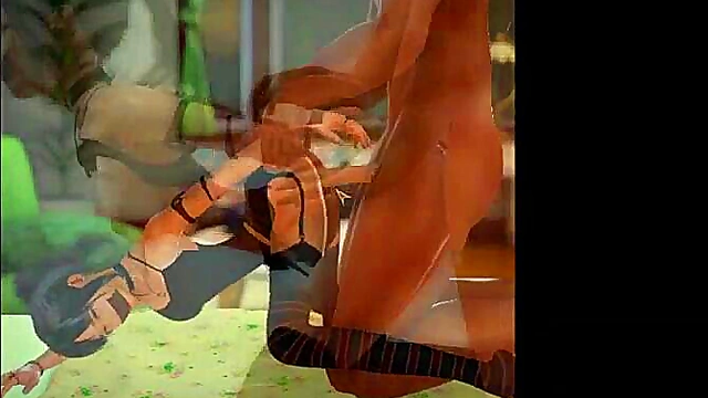 Horny Anime Chick Gets Played With In PlayHome SFM Game Action