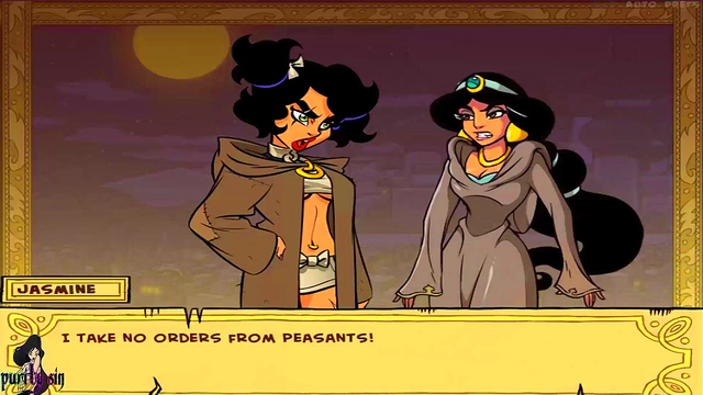 Horny Princess Jasmine & Aladdin Get Wild in Uncensored Anime Adventure