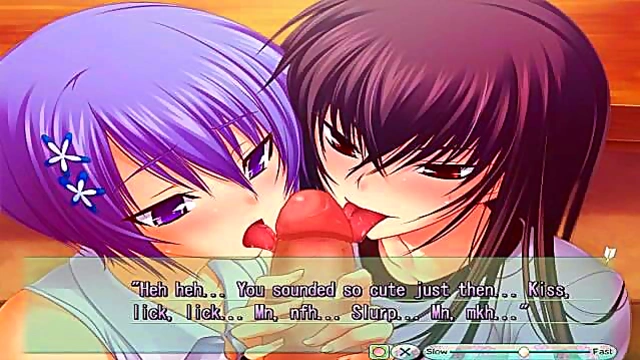 Majikoi Agave Route – Anime Couple Enjoy Steamy Eroge Scene Together