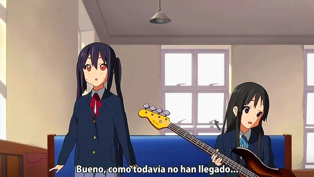 K-ON! Anime Girls Rock Out With Sexy Music And Seductive Moves