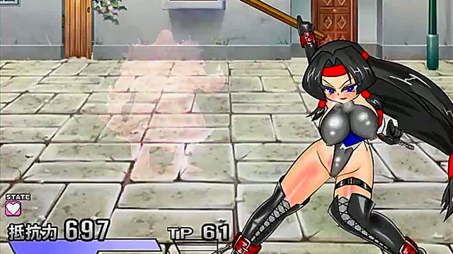 Ninja Thief Seduces Shinobi Warrior for Hot Anime RPG Mission Action