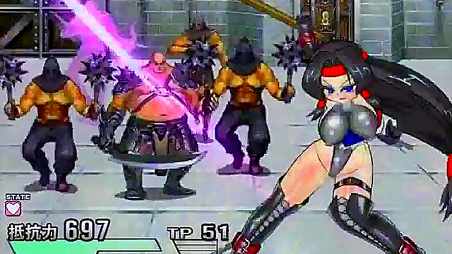 Ninja Thief Seduces Shinobi Warrior for Hot Anime RPG Mission Action