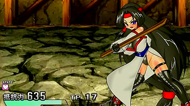 Ninja Thief Seduces Shinobi Warrior for Hot Anime RPG Mission Action