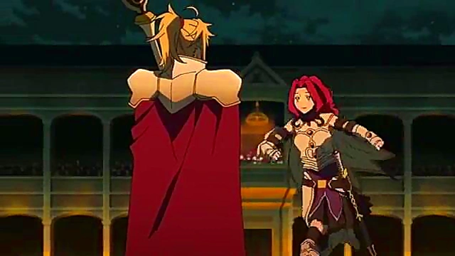 Hero Rising – Tate No Yuusha Anime Scene With Seductive Heroine Action