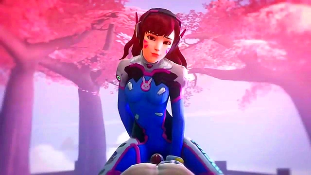HD Overwatch D.Va Compilation – Hot Hentai Action With Sexy Heroine