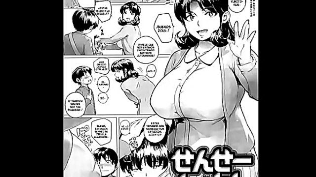 Horny Cartoon Sensei Gets Fucked By Anime Student For Hot Comic Action