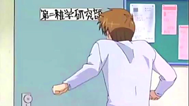 Futanari Teacher Anime MILF Gets Lesbian Teen Virgin Orgasm With Big Tits