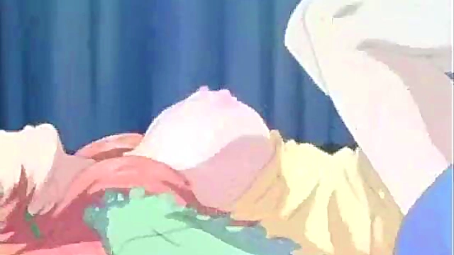 Futanari Teacher Anime MILF Gets Lesbian Teen Virgin Orgasm With Big Tits