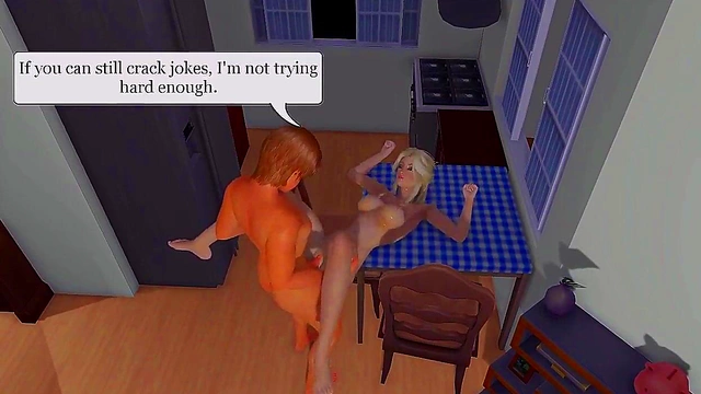 Cute 3D Hentai Specter Rides Dick in Hot POV Cowgirl Action