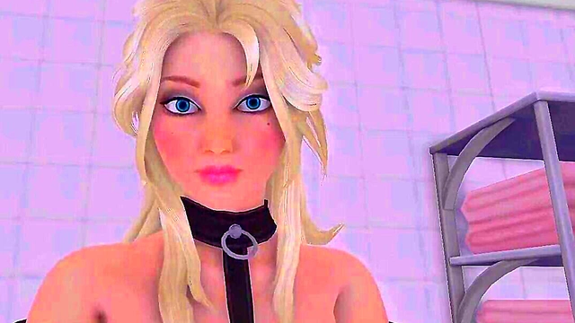 Cute 3D Hentai Specter Rides Dick in Hot POV Cowgirl Action