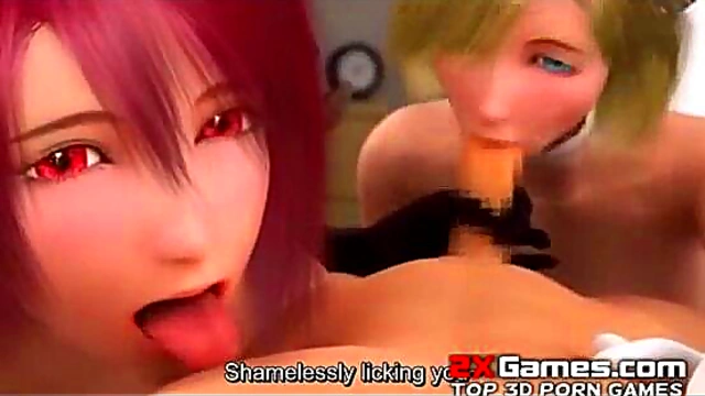 3D Hentai Anime Chick Gets Fucked In Hot Animated Porn Scene