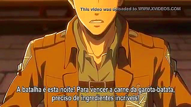 Shingeki No Kyojin Anime Girls Seduce With Passionate Hentai Action