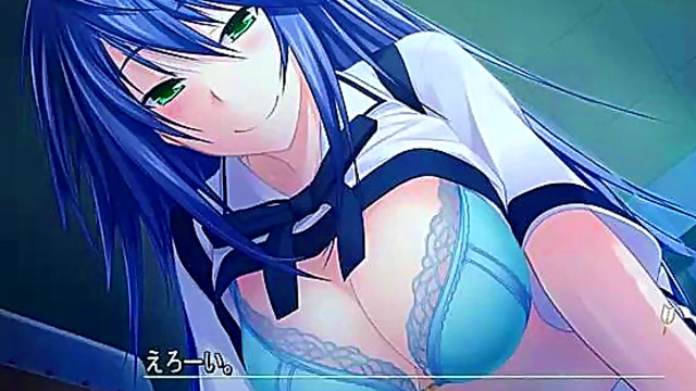 Tatsuko's Big-Ass Blowjob Scene From Majikoi S Anime Eroge