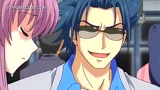 Ero Anime Chick Gets Wild On Densya For Steamy Hentai Action