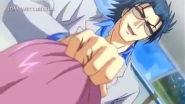 Ero Anime Chick Gets Wild On Densya For Steamy Hentai Action