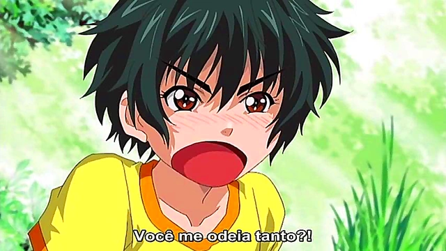 Big-Breasted Sister Falls for Brother in Heartfelt Hentai First Love Scene