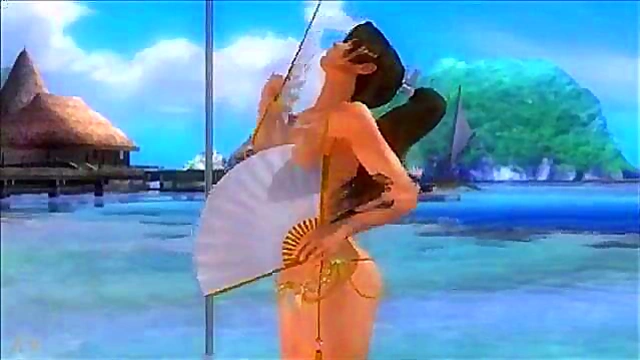 Mai Shiranui Takes a Seductive Shower in Dead or Alive Xtreme 3 Hentai