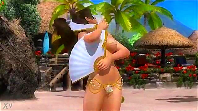 Mai Shiranui Takes a Seductive Shower in Dead or Alive Xtreme 3 Hentai