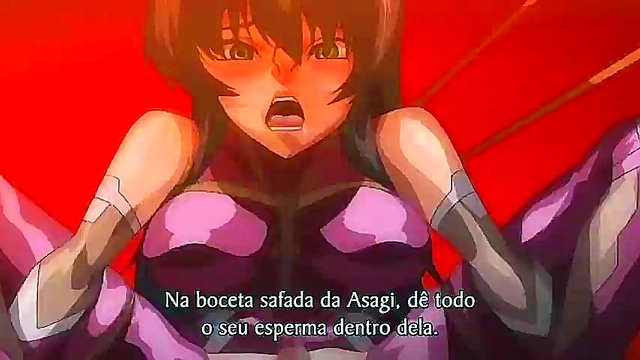 Ninja Ninfeta Taimanin Asagi Takes Big Tits Action In Tentacle Monster Sex Fest