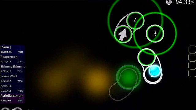 Cute Anime Chick Plays Osu! While Masturbating Solo