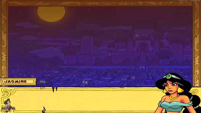 Hentai Princess Jasmine Trains Slaves in Hot Group Sex Genie Action