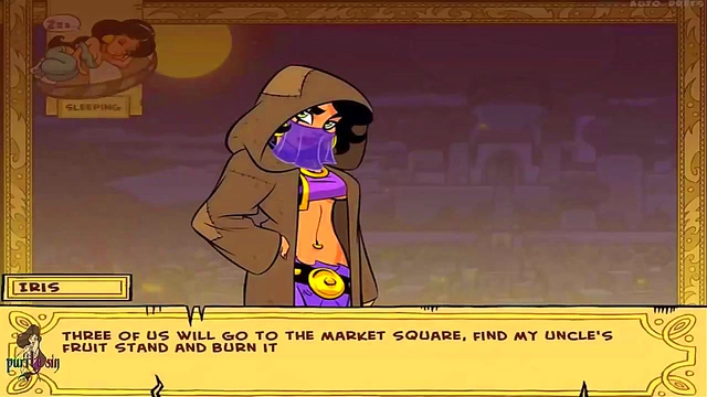 Hot Anime Princess Gets Trained By Genie for Jafar's Pleasure