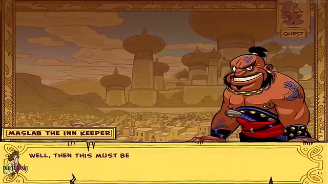 Hot Anime Princess Gets Trained By Genie for Jafar's Pleasure