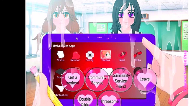 Umichan Maiko Classroom Cheaters – Hot Hentai Game Action With Cute Girls
