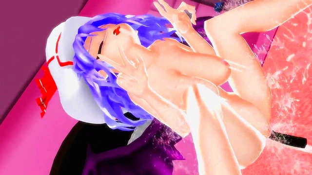 Remilia's Animated Toy Slides Wet & Shiny for 4 Minutes of Pleasure