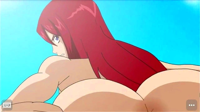 Android 18 & Erza Show Off Their Asses in Steamy Anime Crossover Scene
