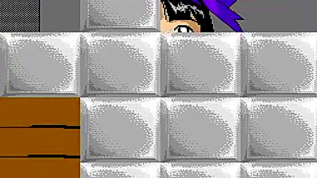 Horny Anime Gamer Shows Off Her Body While Playing Quiz Game