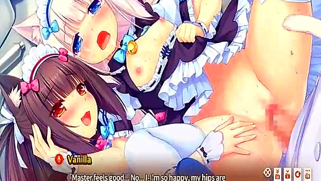 Japanese Neko Girls Get Wild in steamy Hentai Action Scene