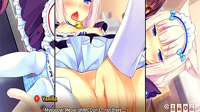 Japanese Neko Girls Get Wild in steamy Hentai Action Scene