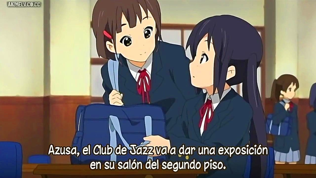 K-ON Anime Girls Rock Out With Sexy Music Performance