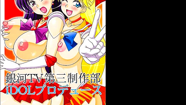 Sailor Moon Erotic Manga Slideshow – Group Anal Adventure With Futanari Goddesses