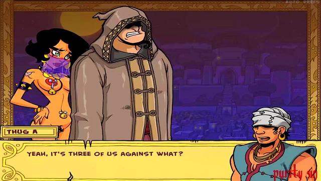 Horny Princess Jasmine Takes Big Dick In Anime Anal Adventure