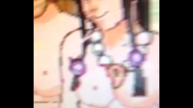 Naked Fey Sisters Phoenix Maya & Wright Mia Enjoy Pixel Art Anime Action