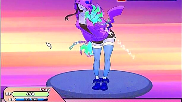 LolaRiMax Plays Con-Quest – Anime Cosplay Magic Cuddles & XXX Pokemon Action