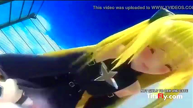 Blonde Hentai Babe Fucks Hard In Hot 3D Anime Porn Session