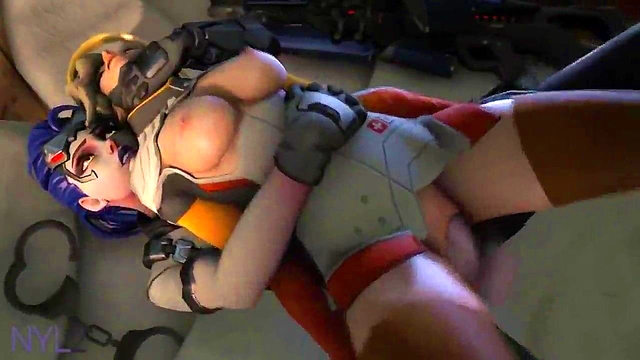 Hentai Futa Widowmaker Pounds Mercymercilessly In Anime Sex Fest