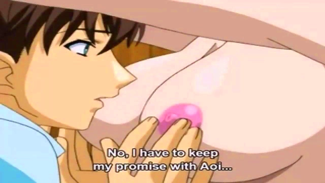 Horny Big-Busted Anime Teacher Sucks Dick & Swallows Cum In Uncensored Scene